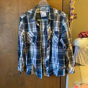 Flannel button up